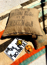 MESSAGES FROM PARIS KING SIZE PILLOW