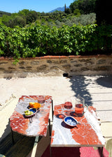 SLAB COCKTAIL TABLE - PINK #2