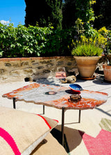 SLAB COCKTAIL TABLE - PINK #2