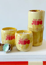 LARGO O CORTO CANDLES Set of 3