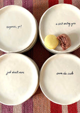 JUST DRINK MORE TAPAS PLATITOS SET OF 2