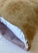 PINK POTASSIUM JUTE AND COTTON SET OF 2 THROW PILLOWS