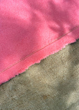 NUMBER EIGHTEEN CASHMERE AND VINTAGE JUTE THROW PILLOW