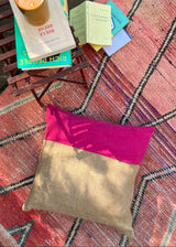 THE BOLD AND BEAUTIFUL CASHMERE / WOOL AND JUTE THROW PILLOW