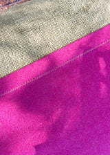 THE BOLD AND BEAUTIFUL CASHMERE / WOOL AND JUTE THROW PILLOW