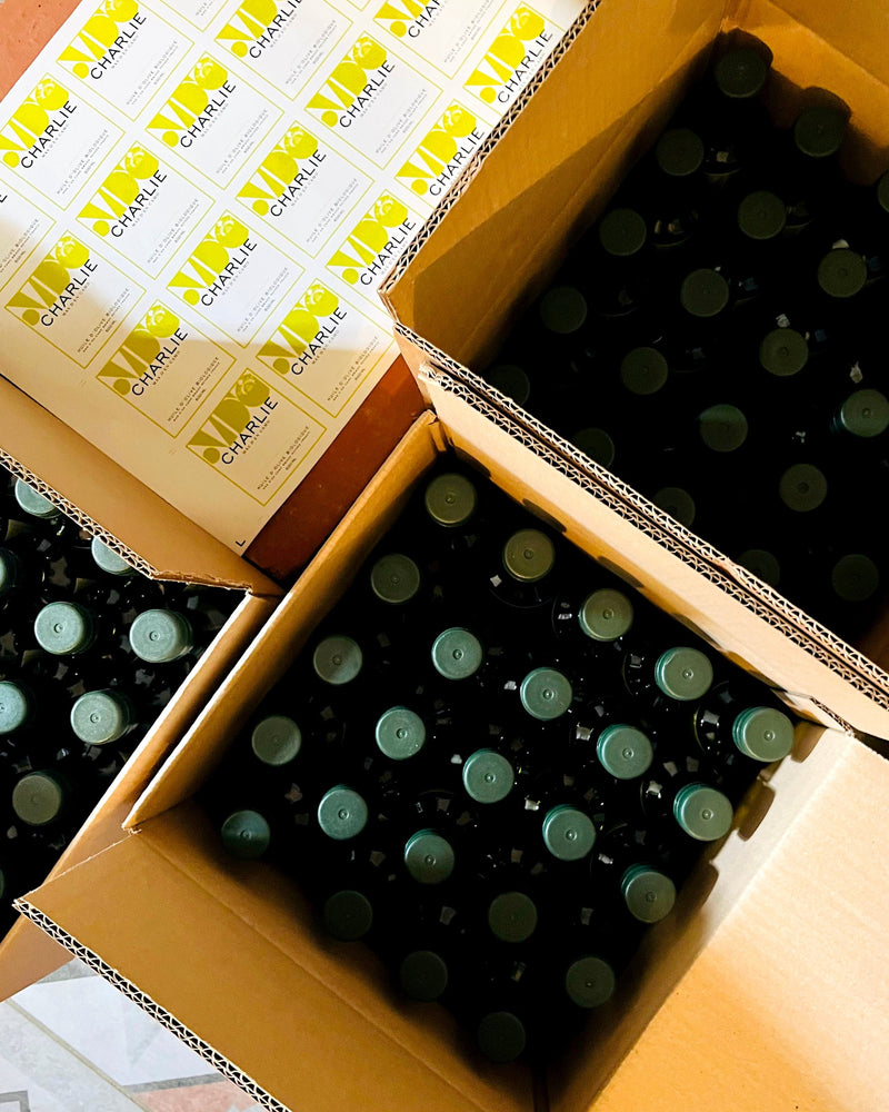 CHARLIE ORGANIC OLIVE OIL 2 BOTTLES