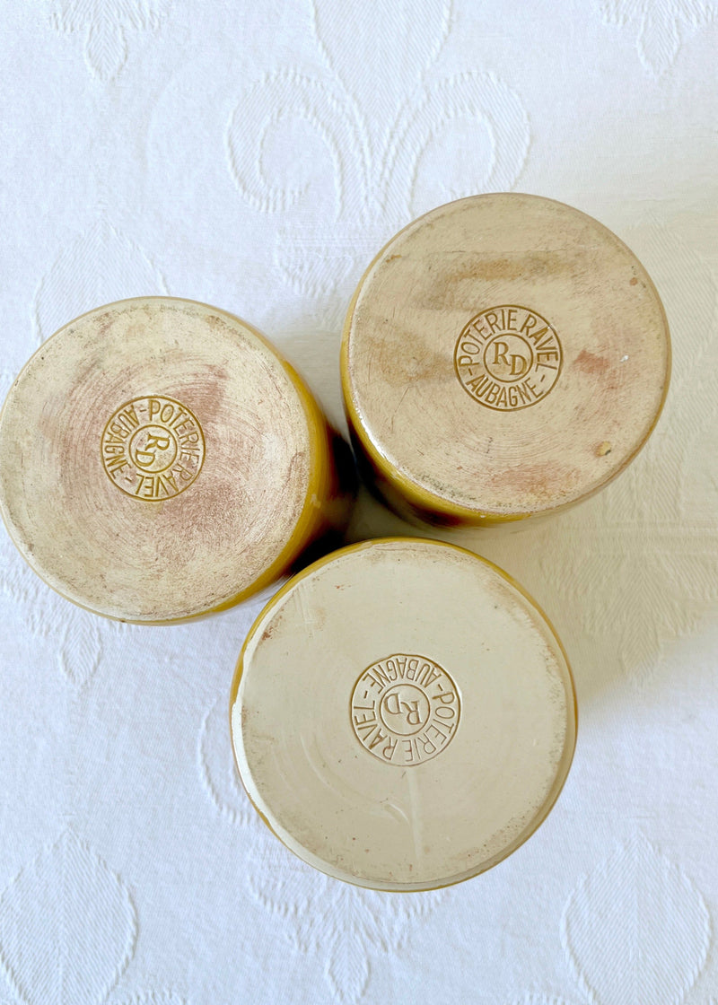 AUBAGNE COFFEE CUP CANDLES SET OF 2