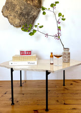 SLAB COCKTAIL TABLE  CREAM