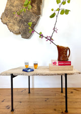 SLAB COCKTAIL TABLE TRAVERTINE