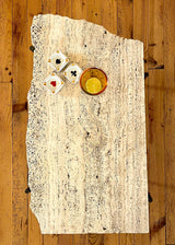 SLAB COCKTAIL TABLE TRAVERTINE