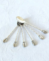 DEMITASSE COFFEE SPOONS, set of 6