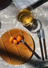 BAMBOO DESSERT & CHESSE PLATES, SET OF 6