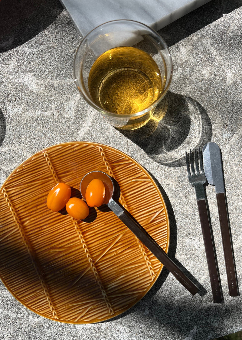 BAMBOO DESSERT & CHESSE PLATES, SET OF 6