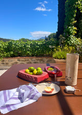 LILAC LINEN NAPKINS SET OF 10