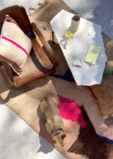 SLAB COCKTAIL TABLE  CREAM