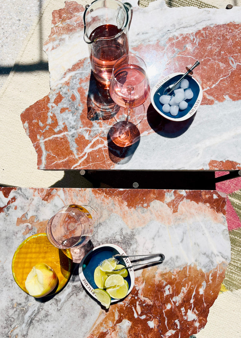 SLAB COCKTAIL TABLE - PINK #2