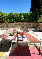 SLAB COCKTAIL TABLE  PINK