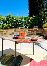SLAB COCKTAIL TABLE - PINK #2