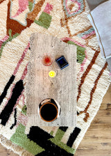 SLAB COCKTAIL TABLE TRAVERTINE