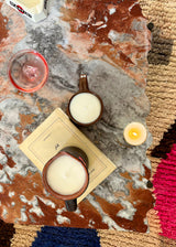 Morning COFFEE ALONE Candles Set of 2