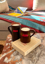 Morning COFFEE ALONE Candles Set of 2