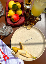 GOING DOWN HARD LARGE SERVING TRAY