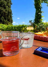 CARA DE CULO MEDIUM HANDBLOWN RECYCLED GLASS PITCHER