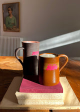 Morning COFFEE ALONE Candles Set of 2