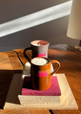 Morning COFFEE ALONE Candles Set of 2