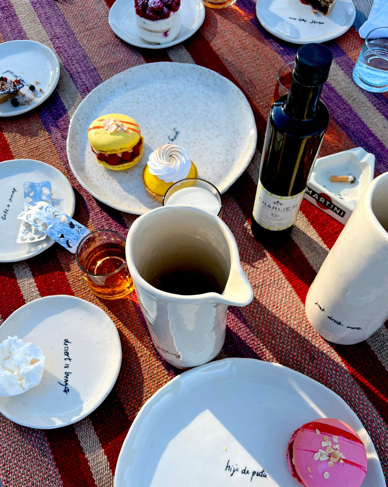 DESSERT IS BENZOS TAPAS PLATITOS  SET OF 2