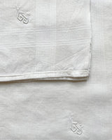 WHITE LINEN NAPKINS SET OF 4