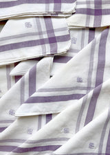 LILAC LINEN NAPKINS SET OF 10