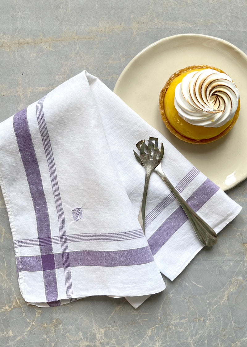 LILAC LINEN NAPKINS SET OF 10