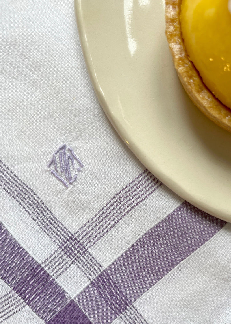LILAC LINEN NAPKINS SET OF 10