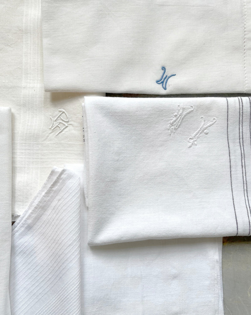 LINEN NAPKINS MIXED SET OF 6