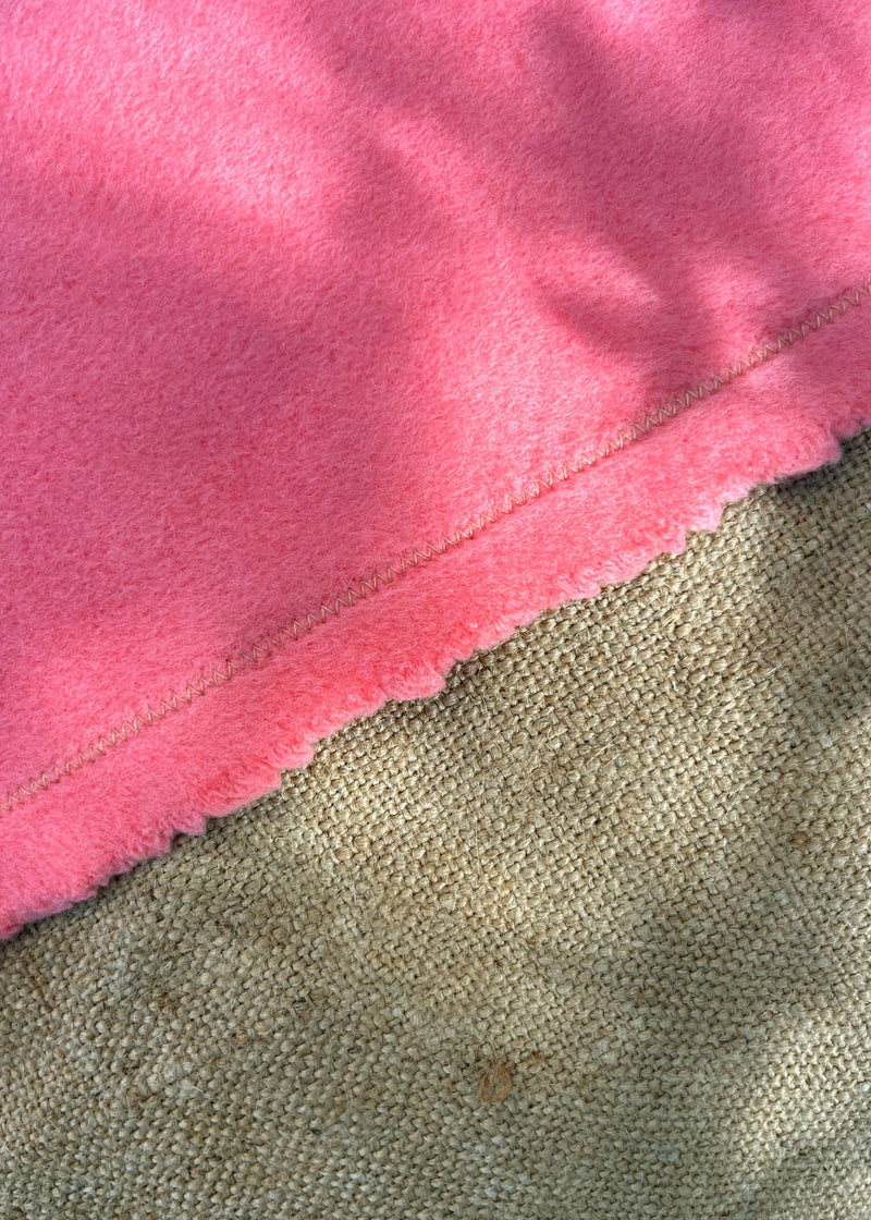 NUMBER EIGHTEEN CASHMERE AND VINTAGE JUTE THROW PILLOW